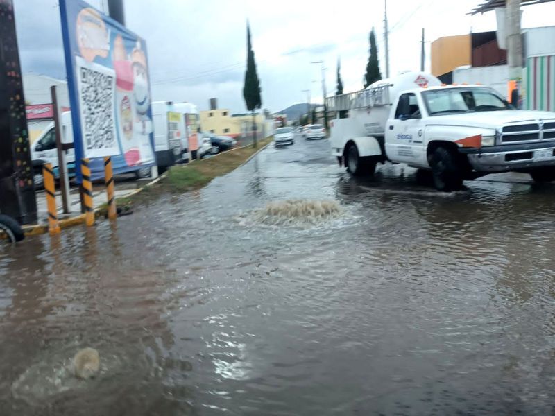 Intensa Lluvia Deja Fuertes Afectaciones En El Sur De Pachuca Fotos Y