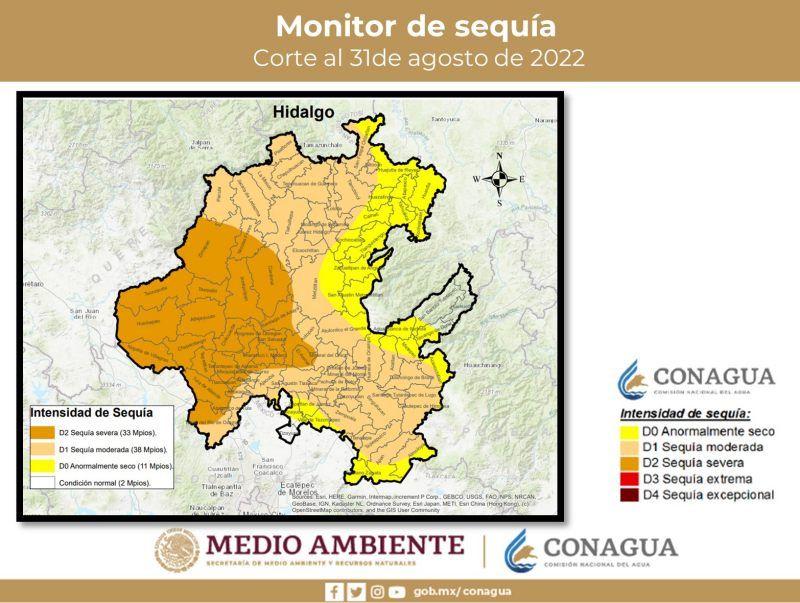 Las Lluvias No Ayudaron Ya Son Municipios De Hidalgo Con Sequ A Severa