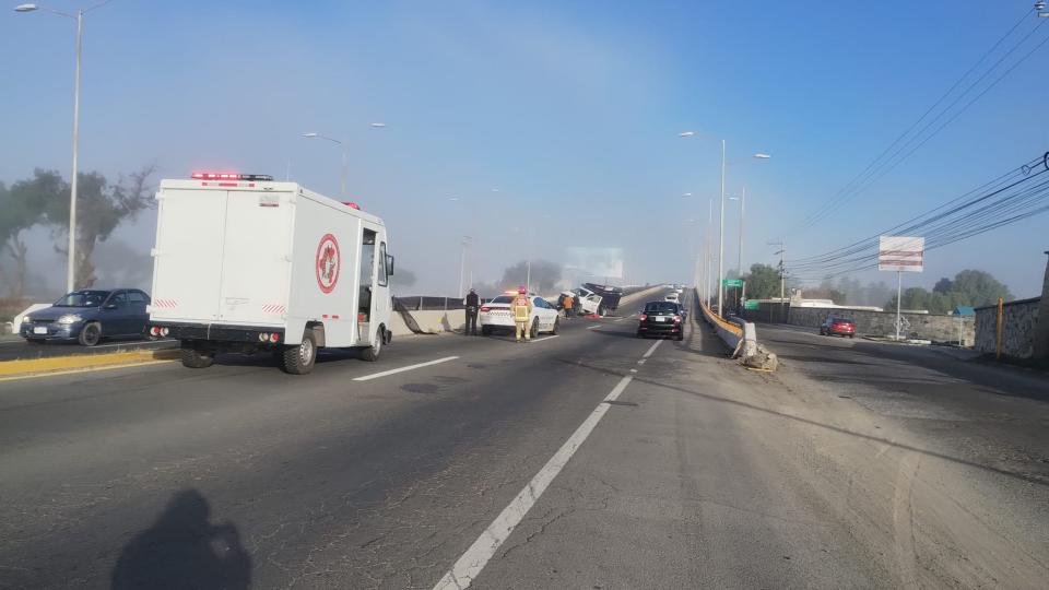 Baja Visibilidad Por La Niebla Matutina Provoca Accidente En La Pachuca