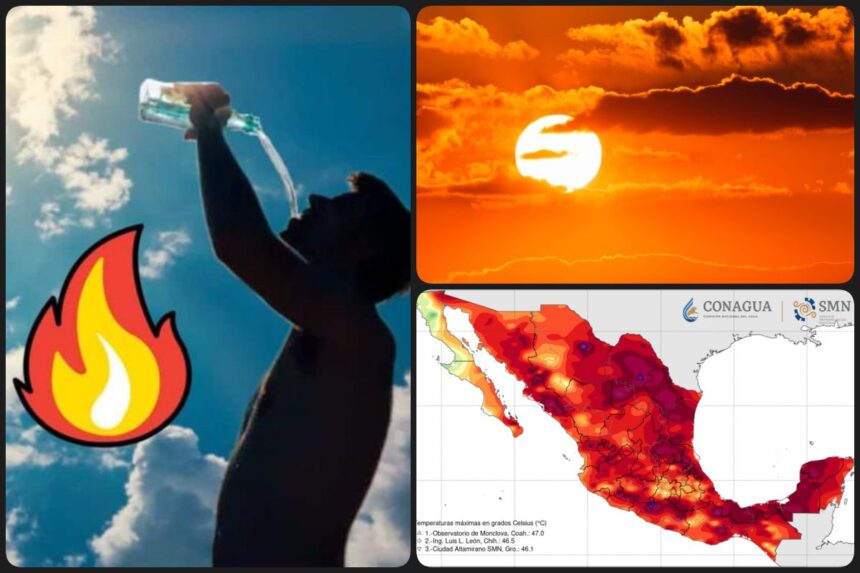 Sofocante Tercera onda de calor provocará temperaturas superiores a