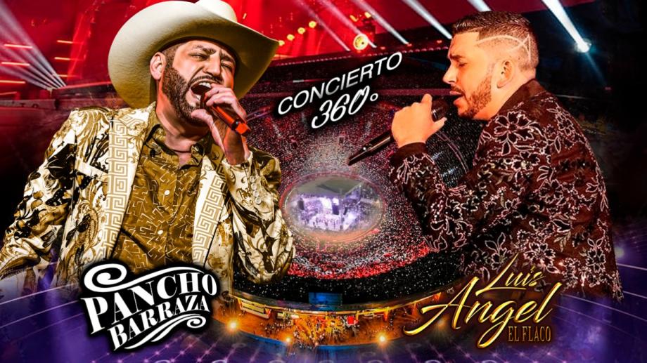 Pancho Barraza y Luis Ángel 'El Flaco' darán concierto 360 en Pachuca