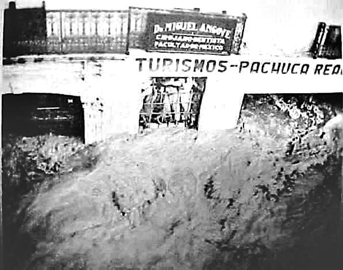 #EnFotos: Un 24 de junio, hace 75 años, Pachuca sufrió la gran inundación