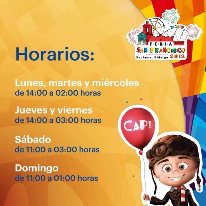 Todo lo que tienes que saber de la Feria San Francisco Pachuca Hidalgo 2018