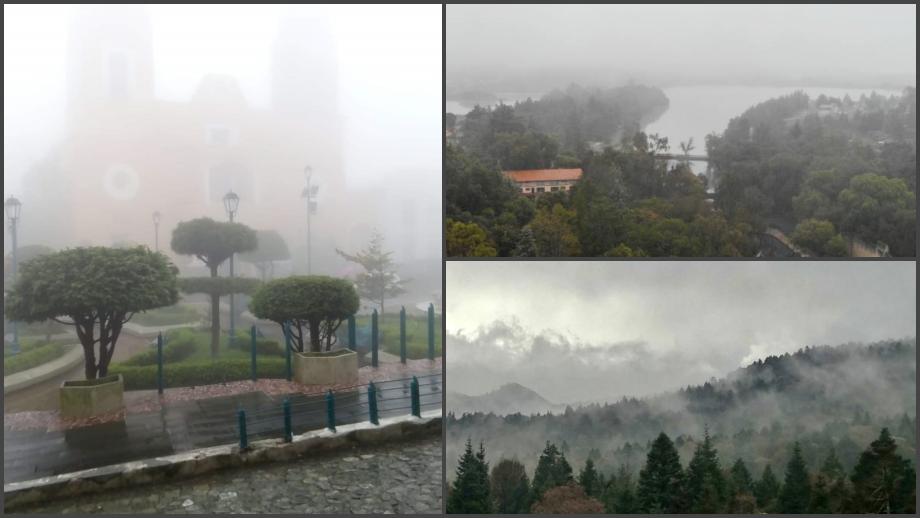 Las postales que ha dejado el clima en los Pueblos Mágicos de Hidalgo