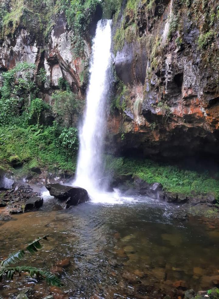 Las espectaculares cascadas que se forman en Tenango de Doria