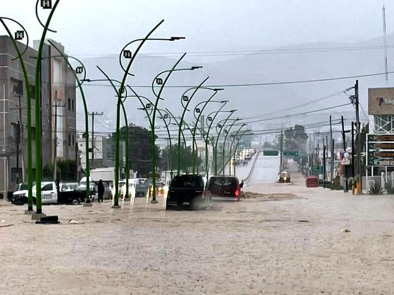 #FotosYVideos: Llueve sobre mojado en Pachuca; otro aguacero colapsa la ciudad