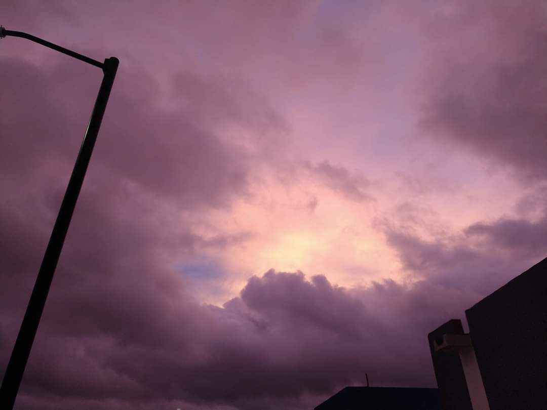 #Galería: Así se vio el cielo en Pachuca previo a la llegada del huracán Grace