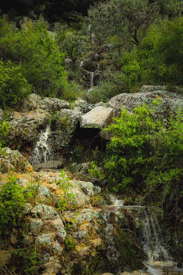 Ciclón Grace creó una bella cascada en esta zona arqueológica de Hidalgo