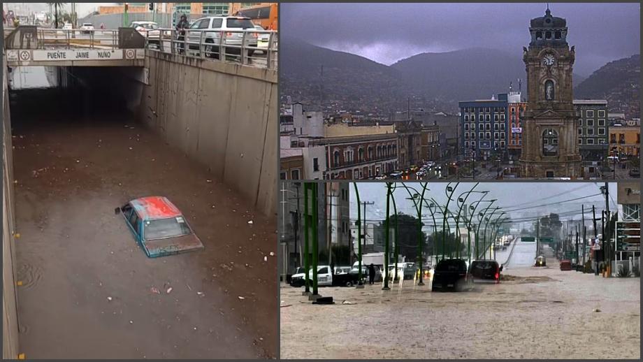 #FotosYVideos: Llueve sobre mojado en Pachuca; otro aguacero colapsa la ciudad