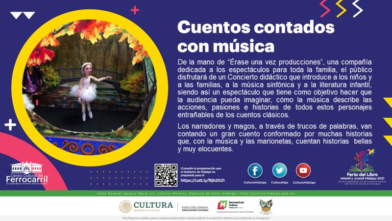 Estos artistas estarán en la Feria del Libro Infantil y Juvenil Hidalgo 2021 en Pachuca