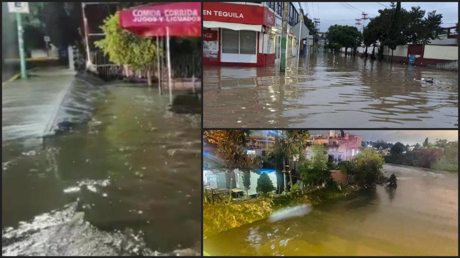 #FotosYVideo: Otra vez emergencia en Tula; río vuelve a desbordarse