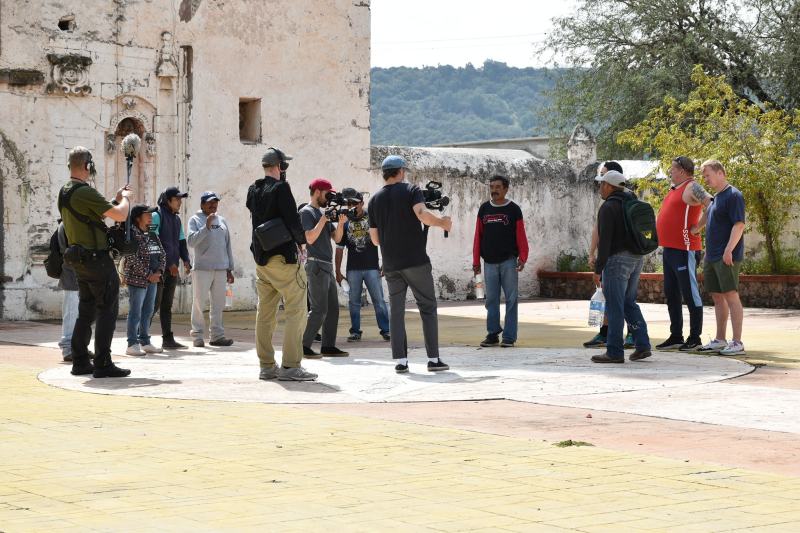 #Fotos: Graban en Hidalgo serie de televisión de Dinamarca