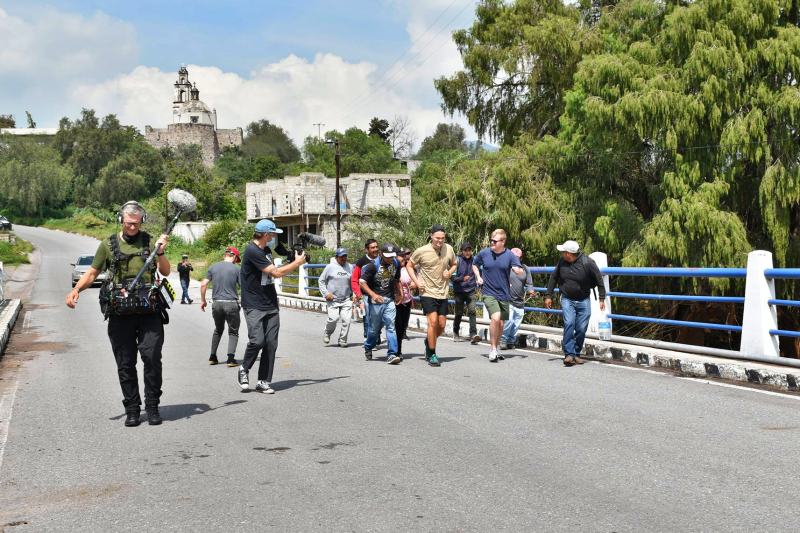 #Fotos: Graban en Hidalgo serie de televisión de Dinamarca