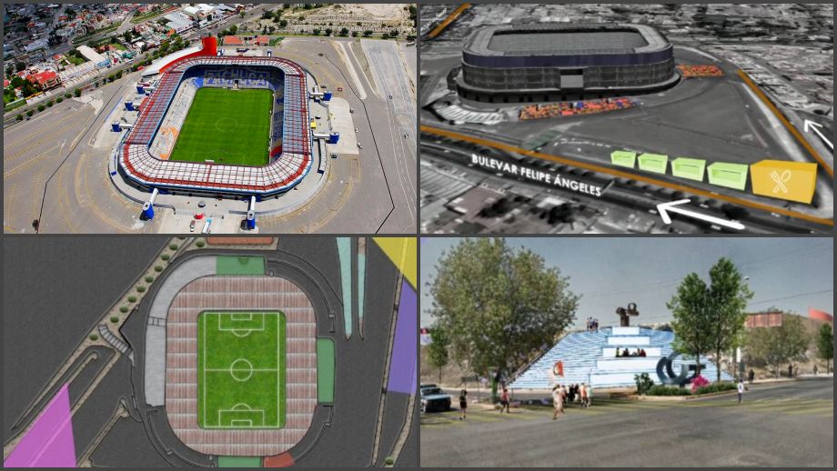 Anuncian proyecto para estacionamiento del estadio Hidalgo; tendrá espacios comerciales, culturales y turísticos