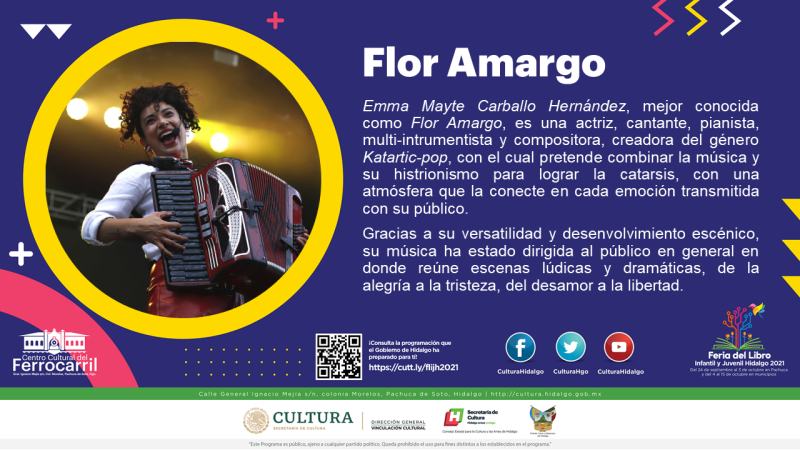 Estos artistas estarán en la Feria del Libro Infantil y Juvenil Hidalgo 2021 en Pachuca