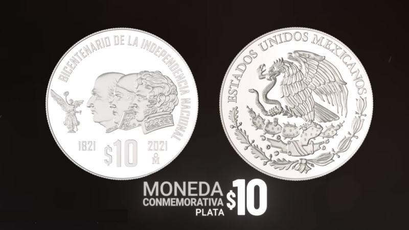 #FotosYVideo: Así son las nuevas monedas conmemorativas de 10 y 20 pesos