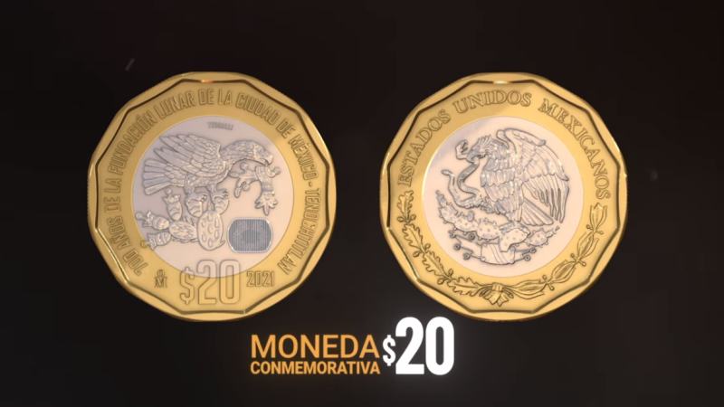 #FotosYVideo: Así son las nuevas monedas conmemorativas de 10 y 20 pesos