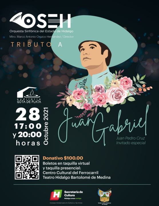 Realizarán tributo a Juan Gabriel en Pachuca