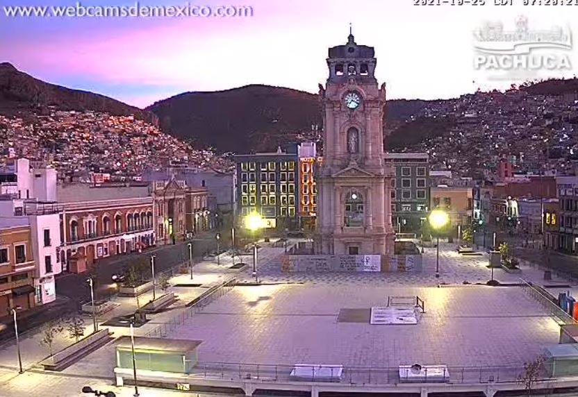 Espectacular, así fue el amanecer este lunes en Pachuca (fotos)