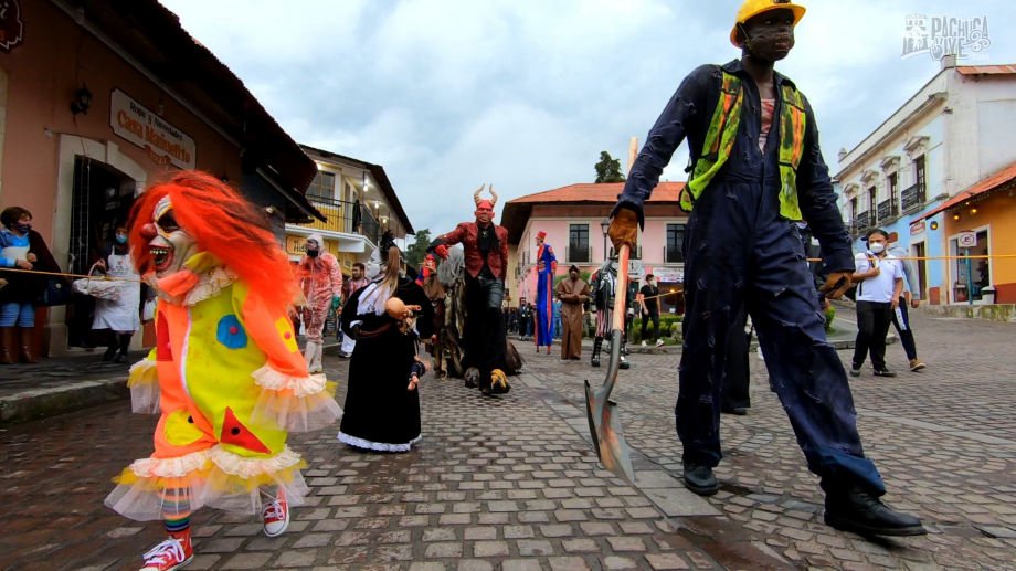 #Fotogalería: El miedo se apodera de Real del Monte con el Festival Mágico del Horror