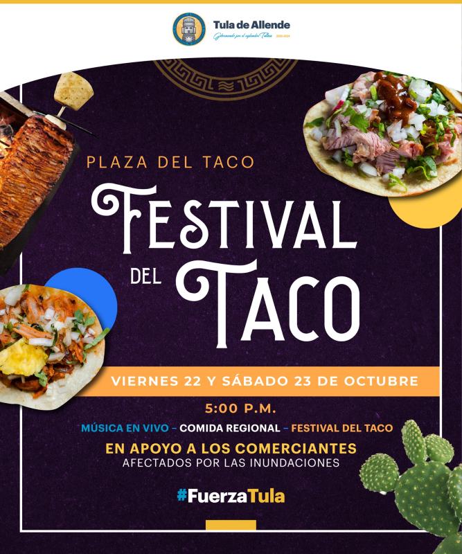 Habrá Festival del Taco este fin de semana en Hidalgo