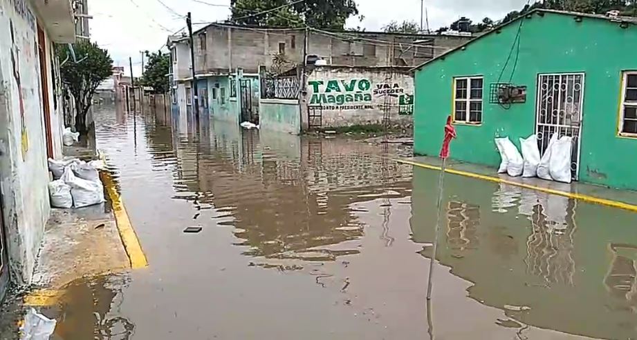 Alerta en Tula por nueva crecida de ríos; vuelven inundaciones