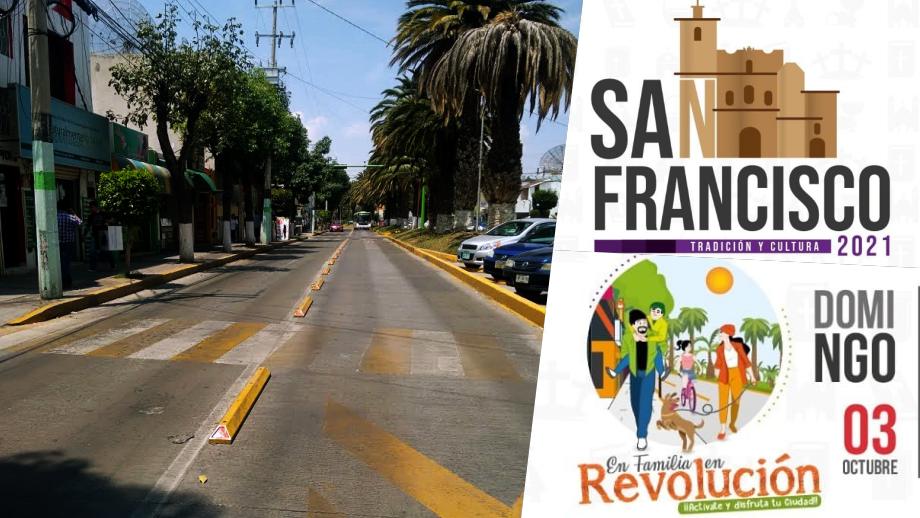 Crearán circuito peatonal en avenida Revolución por celebraciones de la Feria Tradicional San Francisco Pachuca 2021