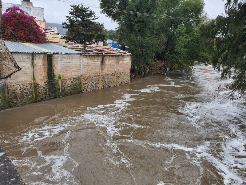 Alerta en Tula por nueva crecida de ríos; vuelven inundaciones