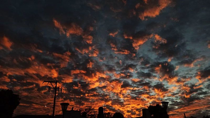 #Fotos: Así se vio el cielo en el atardecer en la zona metropolitana de Pachuca