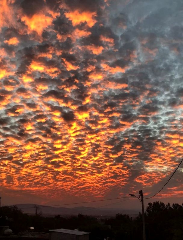 #Fotos: Así se vio el cielo en el atardecer en la zona metropolitana de Pachuca