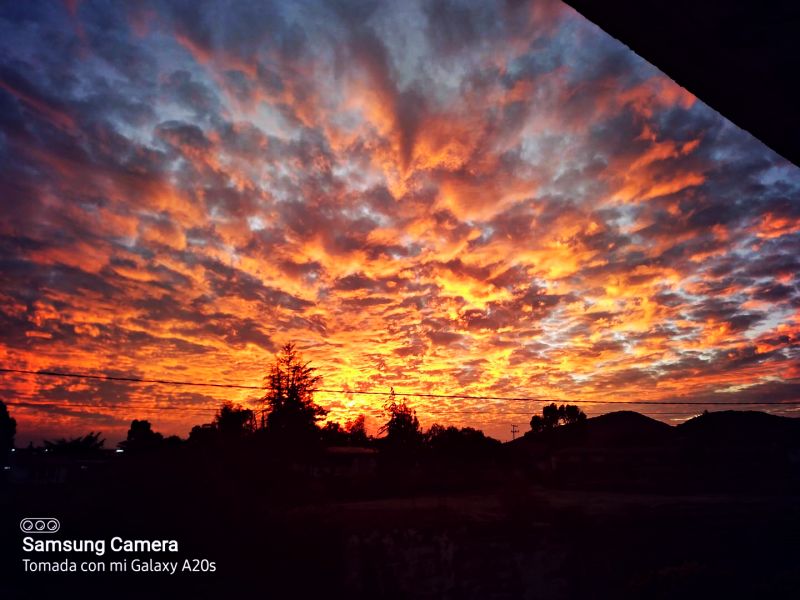 #Fotos: Así se vio el cielo en el atardecer en la zona metropolitana de Pachuca