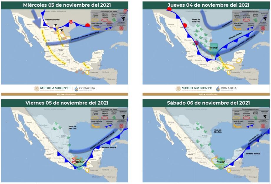 Nuevo frente frío provocará heladas y temperaturas cercanas a 0 grados en Pachuca