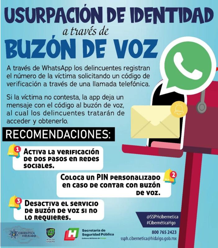 Así pueden usurpar tu identidad a través del WhatsApp y tu buzón de voz