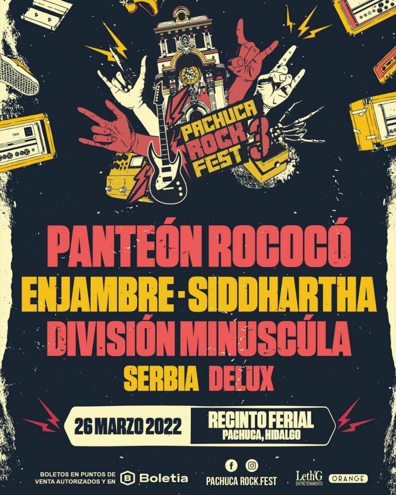 Pachuca Rock Fest 3: fecha, precios y artistas confirmados