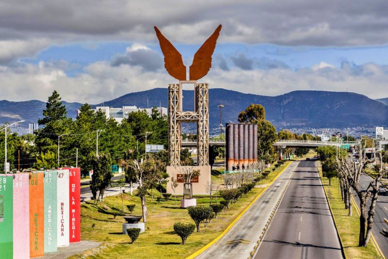 Inauguran Hidalgo Infinito, monumental escultura en el sur de Pachuca