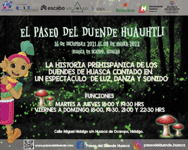 El Pueblo Mágico de Huasca tiene nuevo atractivo turístico: El Paseo del Duende Huauhtli