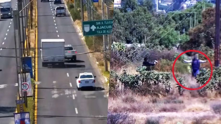 Con persecución incluida, atrapan a presuntos delincuentes en Tlaxiaca (video)