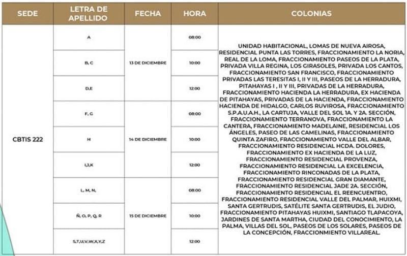 Sedes, días y horarios para aplicación de refuerzo a mayores de 60 años en Pachuca