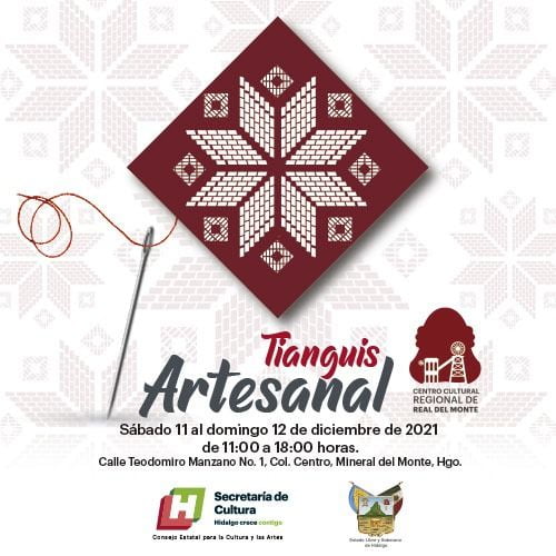 Tianguis Artesanal en Pachuca y Real del Monte este finde: compras navideñas con productores de Hidalgo