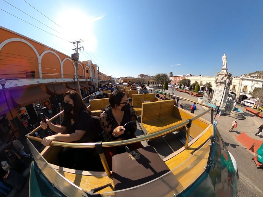 #Fotos: Disfrutando rincones de Pachuca en el Tranvía Turístico