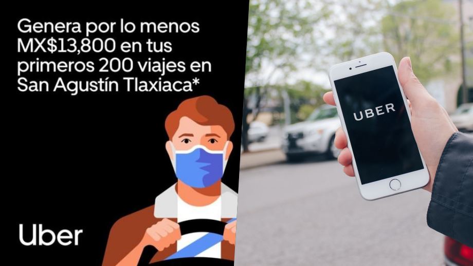 Aquí viene Uber, ya solicita conductores para la zona metropolitana de Pachuca