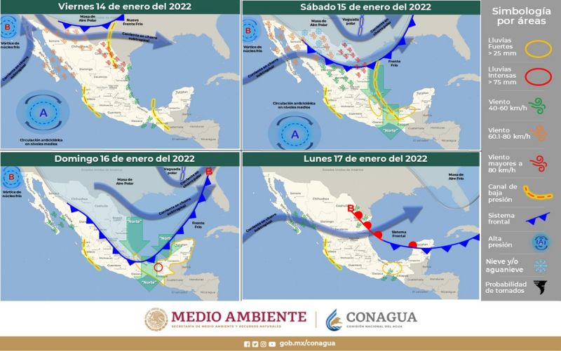 Llegará a Hidalgo nuevo frente frío este fin de semana con temperaturas bajo cero