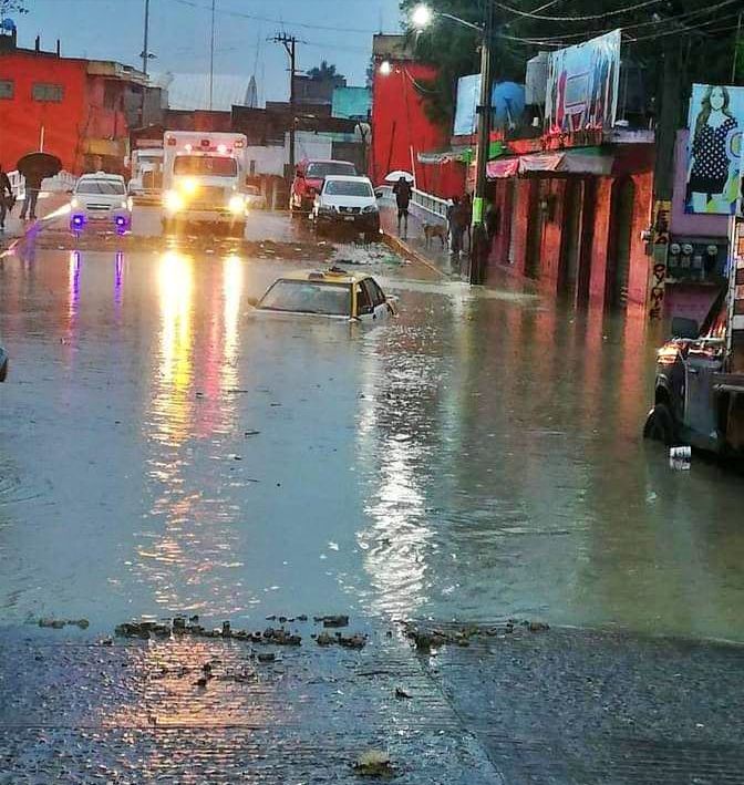 #FotosYVideo: Estragos en Huejutla por lluvias provocadas por Frente Frío 21