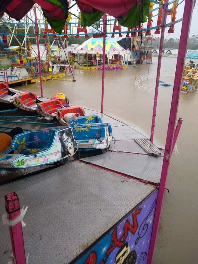 #FotosYVideo: Estragos en Huejutla por lluvias provocadas por Frente Frío 21