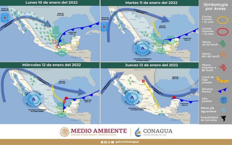 Llega nuevo frente frío con heladas, niebla y bajas temperaturas en Hidalgo