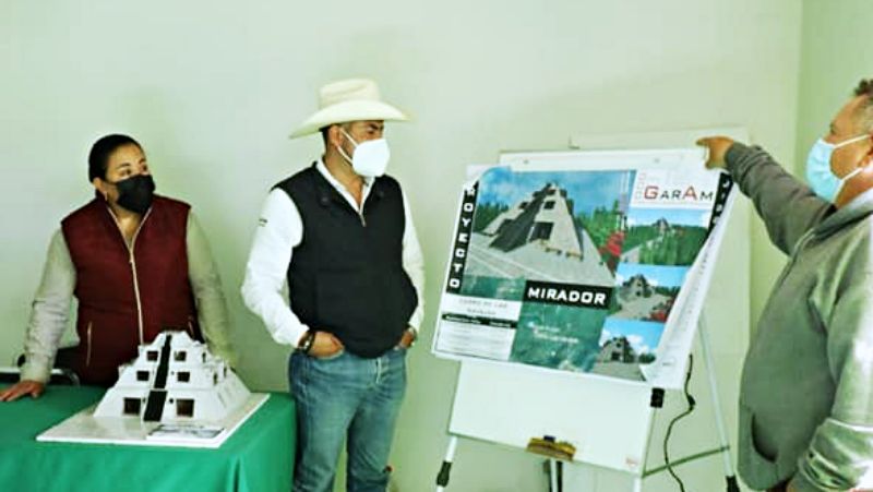 Construirán mirador en forma de pirámide en emblemática elevación de Hidalgo