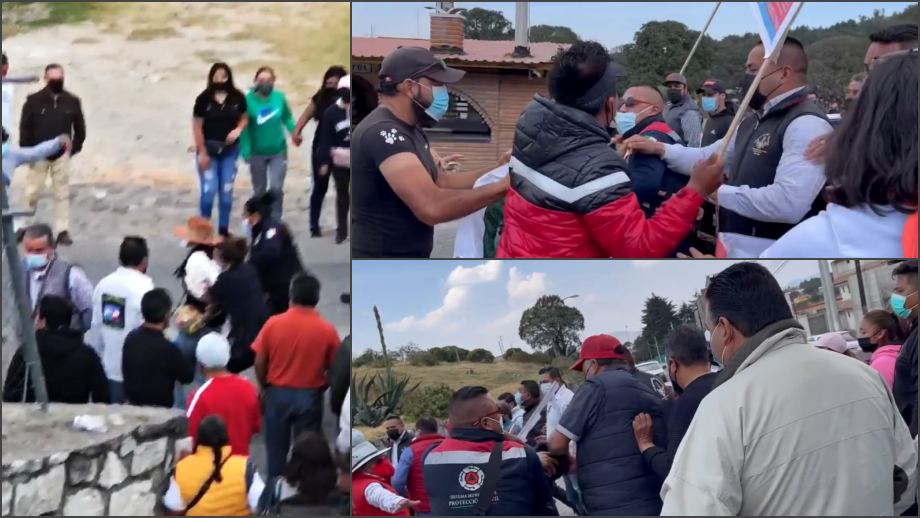 #Indignante: Autoridades y comerciantes de Real del Monte reprimen a protectores de animales y a periodistas