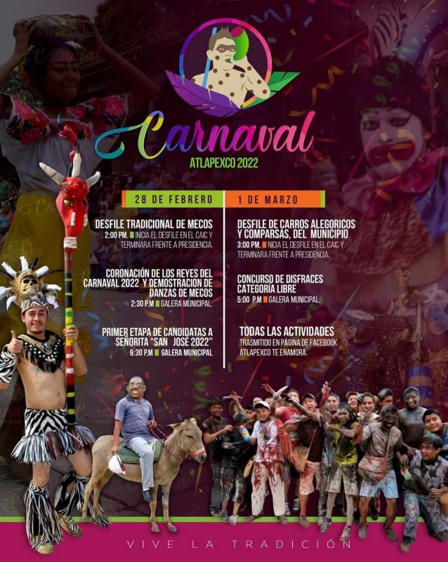 Este año sí hay fiesta: llegan los carnavales de Hidalgo