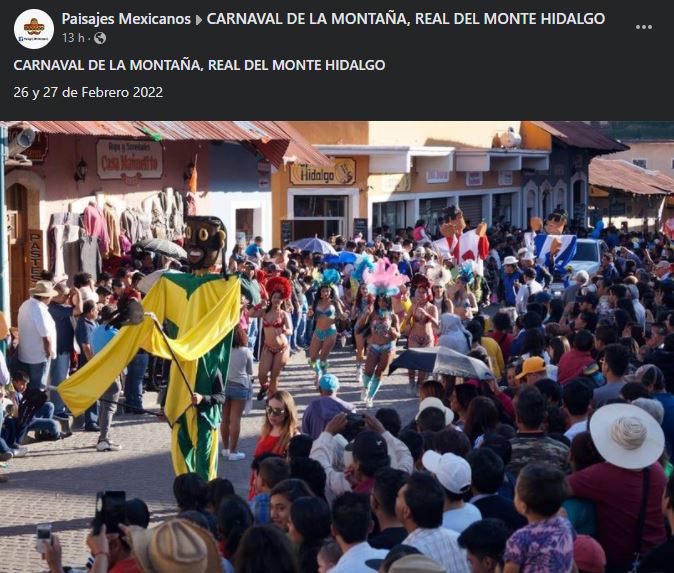 Este año sí hay fiesta: llegan los carnavales de Hidalgo