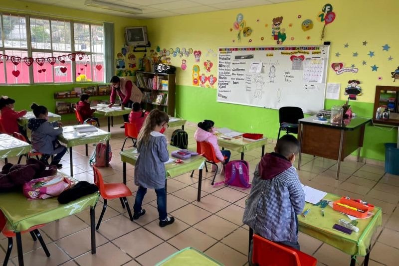 #Fotos: Así fue el regreso a clases presenciales en Pachuca y otros municipios